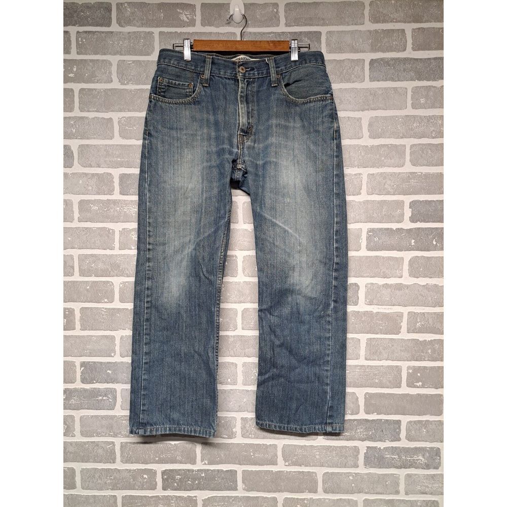 Levis‎ Strauss & Co 505 Mens Blue Straigh Leg Jeans Size 31X30 Rodeo Western